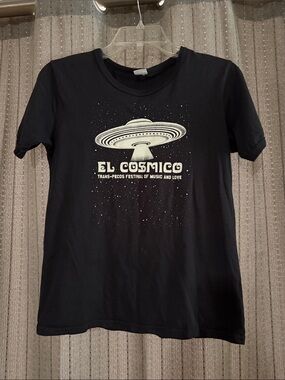 Kids El Cosmico Trans-Pecos Festival of Music and Love tee